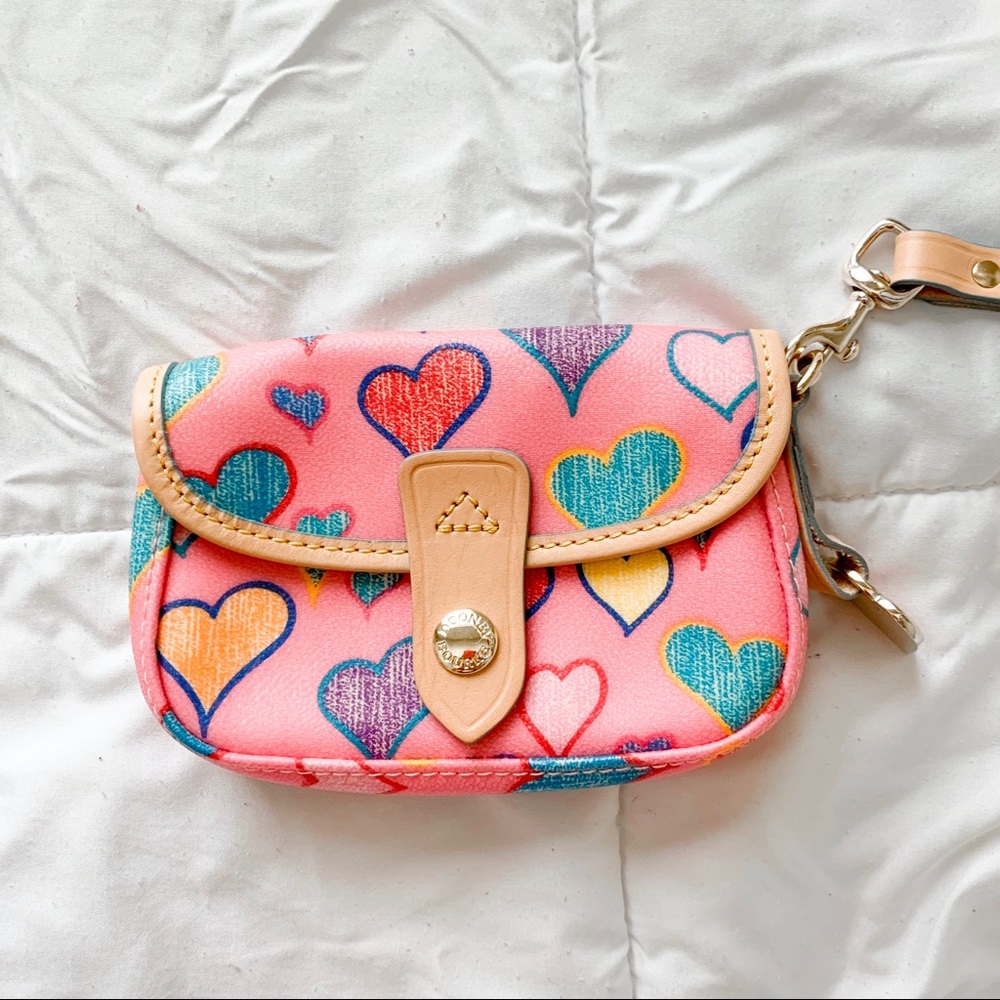 Dooney and Bourke Heart Wristlet